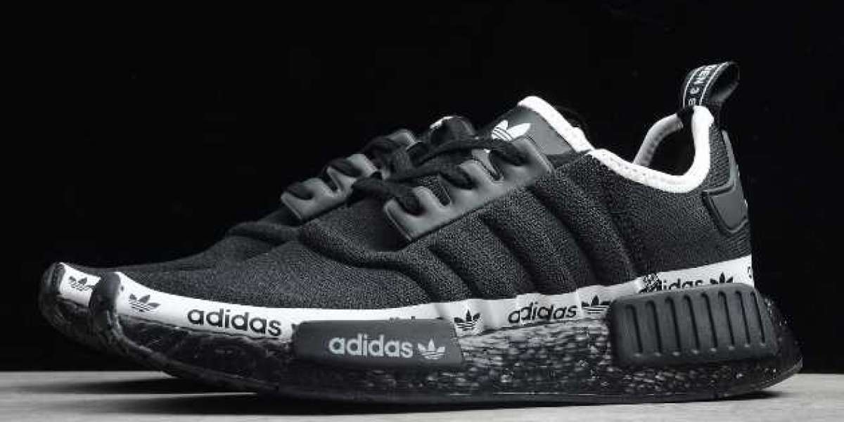 2020 New adidas NMD R1 “Black Tape Logo” For Wholesale FV7307
